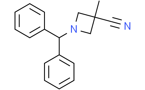 1-benzhydryl-3-methyl-azetidine-3-carbonitrile