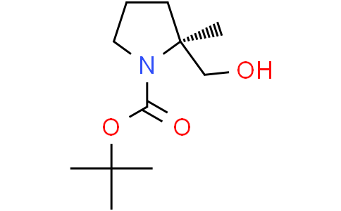 tert-butyl (2S)-2-(hydroxymethyl)-2-methylpyrrolidine-1-carboxylate