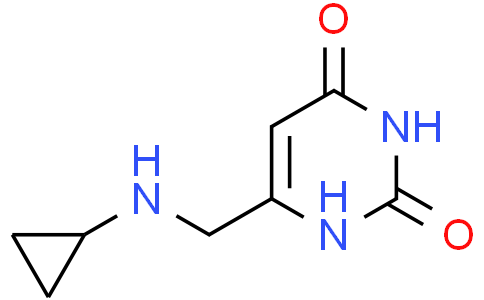 6-[(cyclopropylamino)methyl]-1H-pyrimidine-2,4-dione
