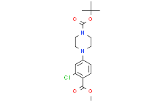 2-氯-4-(4-Boc-1-哌嗪基)苯甲酸甲酯,≥97%