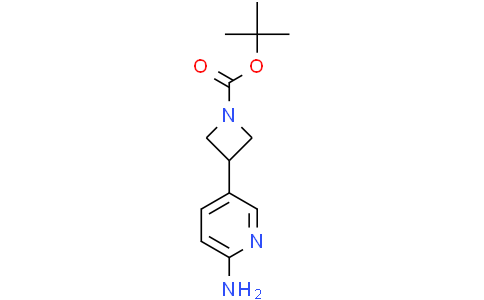 tert-butyl 3-(6-amino-3-pyridyl)azetidine-1-carboxylate