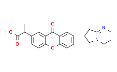 2-(9-氧代占吨-2-基)丙酸1，5-二氮杂二环[4.3]壬-5-烯盐,≥98%