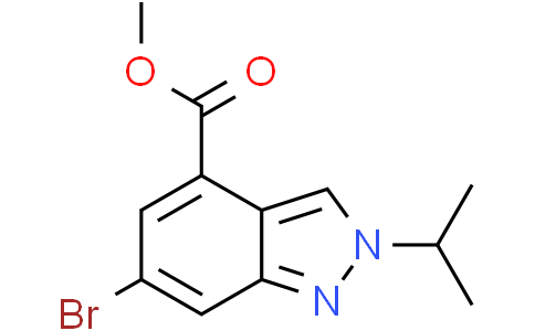 methyl 6-bromo-2-(propan-2-yl)-2H-indazole-4-carboxylate