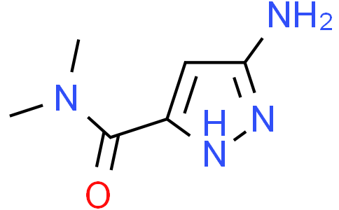 3-amino-N,N-dimethyl-1H-pyrazole-5-carboxamide