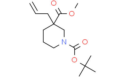 1-tert-butyl 3-methyl 3-(prop-2-en-1-yl)piperidine-1,3-dicarboxylate
