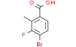 4-bromo-3-fluoro-2-methylbenzoic acid