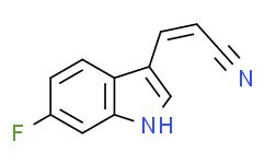 (Z)-3-(6-fluoro-1H-indol-3-yl)acrylonitrile,≥95%