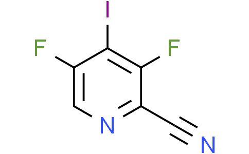 3,5-difluoro-4-iodo-pyridine-2-carbonitrile