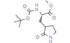 (2S)-2-((叔丁氧基羰基)氨基)-3-(2-氧代吡咯烷-3-基)丙酸甲酯