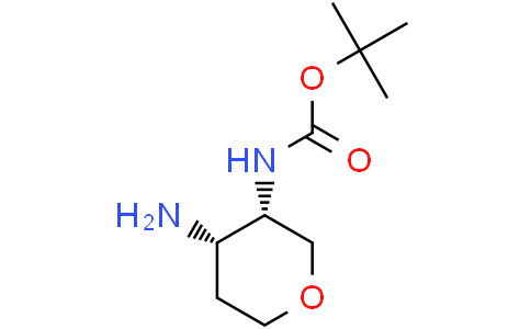 tert-butyl N-[(3S,4S)-4-aminotetrahydropyran-3-yl]carbamate