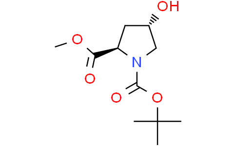 1-tert-butyl 2-methyl (2R,4S)-4-hydroxypyrrolidine-1,2-dicarboxylate