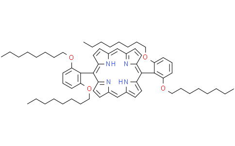 5,15-Bis(2,6-dioctoxyphenyl) porphyrinCas:1350927-85-3