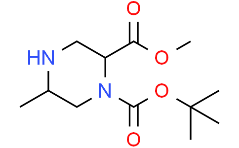 O1-tert-butyl O2-methyl 5-methylpiperazine-1,2-dicarboxylate