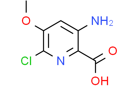 3-amino-6-chloro-5-methoxy-pyridine-2-carboxylic acid