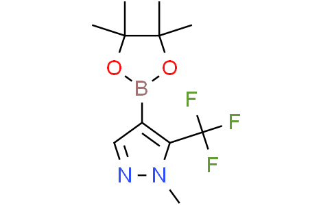 1-methyl-4-(tetramethyl-1,3,2-dioxaborolan-2-yl)-5-(trifluoromethyl)-1H-pyrazole