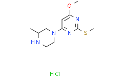 4-甲氧基-6-(3-甲基-哌嗪-1-基)-2-甲基硫基-嘧啶盐酸盐