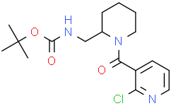 ((1-(2-氯烟酰基)哌啶-2-基)甲基)氨基甲酸叔丁酯