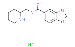 苯并[1,3]间二氧杂环戊烯-5-羧酸(哌啶-2-基甲基)-酰胺盐酸盐