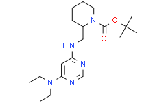 2-[(6-二乙基氨基-嘧啶-4-基氨基)-甲基]-哌啶-1-羧酸叔丁基酯