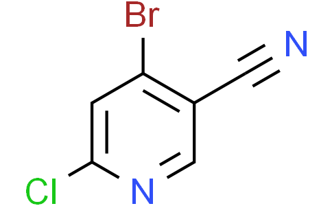 3-Pyridinecarbonitrile, 4-bromo-6-chloro-