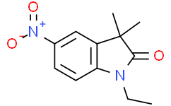 1-ethyl-3,3-dimethyl-5-nitro-indolin-2-one