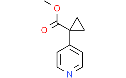methyl 1-(pyridin-4-yl)cyclopropane-1-carboxylate