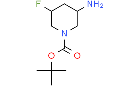 tert-butyl 3-amino-5-fluoro-piperidine-1-carboxylate
