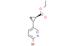 (1S,2S)-rel-2-(6-溴吡啶-3-基)环丙烷-1-羧酸乙酯