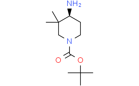 tert-butyl (4S)-4-amino-3,3-dimethylpiperidine-1-carboxylate