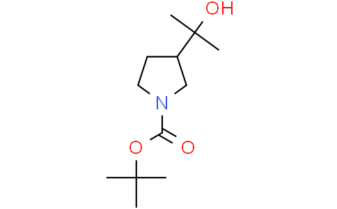 tert-butyl 3-(2-hydroxypropan-2-yl)pyrrolidine-1-carboxylate