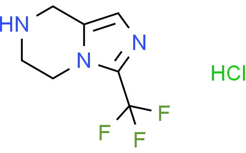 3-(trifluoromethyl)-5,6,7,8-tetrahydroimidazo[1,5-a]pyrazine hydrochloride