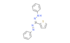 1，5-二苯基-3-(2-噻吩基)甲臜,96%