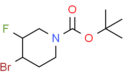 tert-butyl 4-bromo-3-fluoropiperidine-1-carboxylate