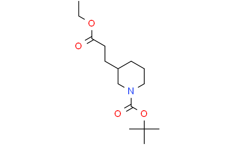 tert-butyl 3-(3-ethoxy-3-oxo-propyl)piperidine-1-carboxylate