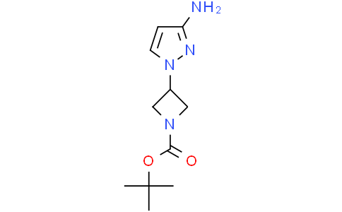 tert-butyl 3-(3-amino-1H-pyrazol-1-yl)azetidine-1-carboxylate