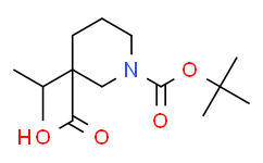 1-Boc-3-异丙基哌啶-3-甲酸,≥97%