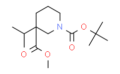 1-Boc-3-异丙基哌啶-3-甲酸甲酯,≥97%