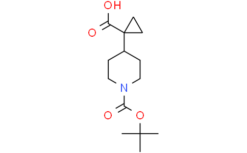 1-(1-tert-butoxycarbonyl-4-piperidyl)cyclopropanecarboxylic acid