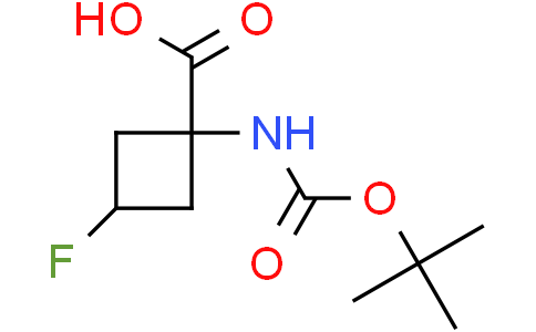 1-{[(tert-butoxy)carbonyl]amino}-3-fluorocyclobutane-1-carboxylic acid