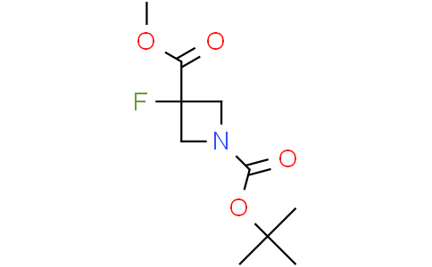 1-tert-butyl 3-methyl 3-fluoroazetidine-1,3-dicarboxylate