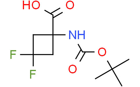 1-{[(tert-butoxy)carbonyl]amino}-3,3-difluorocyclobutane-1-carboxylic acid