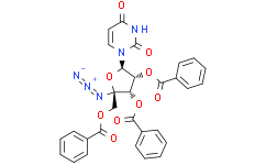 (2R,3S,4R,5R)-2-叠氮基-2-((苯甲酰氧基)甲基)-5-(2,4-二氧代-3,4-二氢嘧啶-1(2H)-基)四氢呋喃-3,4-二苯甲酸二乙酯