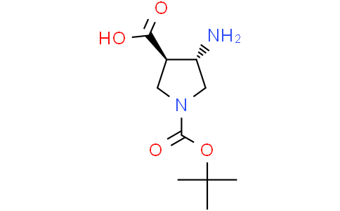 (3R,4S)-4-amino-1-tert-butoxycarbonyl-pyrrolidine-3-carboxylic acid