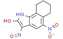 5-Nitro-6，7，8，9-tetrahydrobenzo(G)indole-2，3-dione-3-oxime