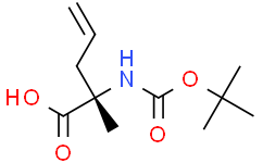 (S)-2-((叔丁氧基羰基)氨基)-2-甲基戊-4-烯酸