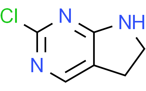 2-chloro-6,7-dihydro-5H-pyrrolo[2,3-d]pyrimidine