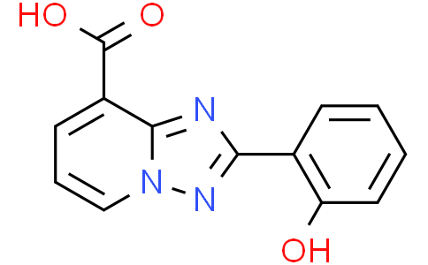 2-(2-hydroxyphenyl)-[1,2,4]triazolo[1,5-a]pyridine-8-carboxylic acid
