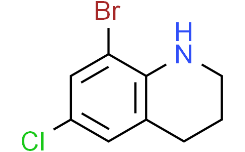 8-bromo-6-chloro-1,2,3,4-tetrahydroquinoline