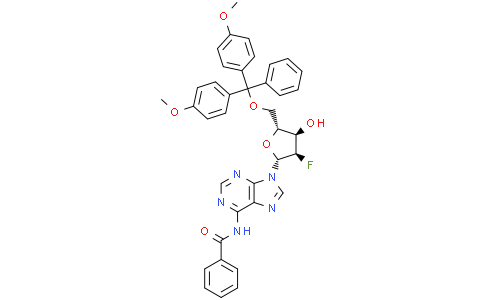 N-苯甲酰基-5'-O-[二(4-甲氧基苯基)苯基甲基]-2'-脱氧-2'-氟腺苷