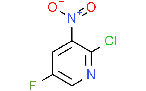 2-chloro-5-fluoro-3-nitro-pyridine